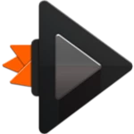 Logo of Rocket Player Dark Orange android Application 