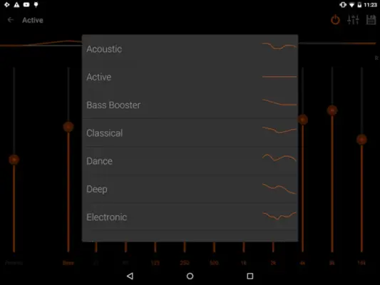 Rocket Player Dark Orange android App screenshot 9